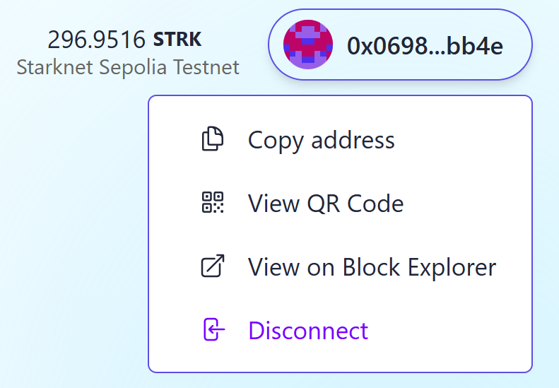 CustomConnectButton Example